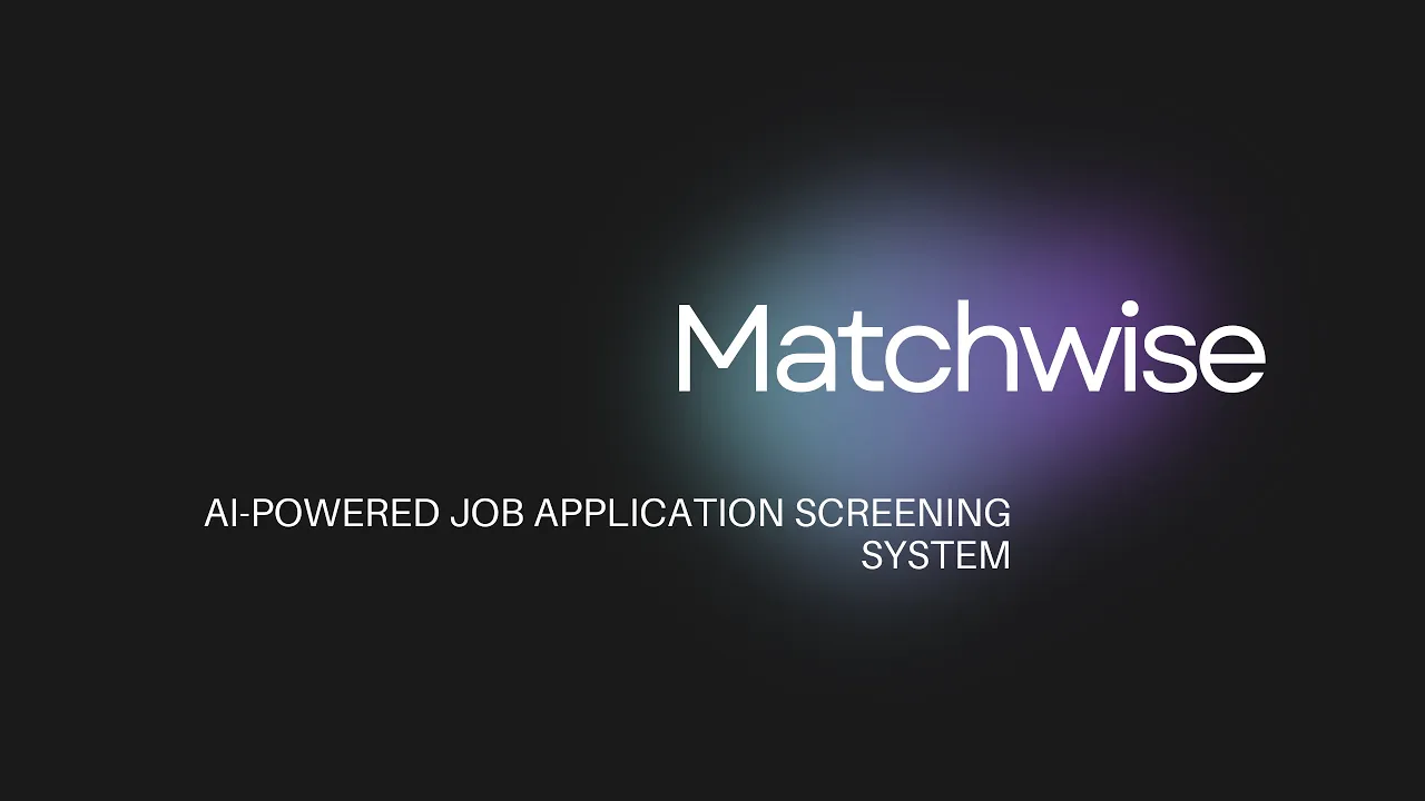 Matchwise- AI Powered Job Application Screening System